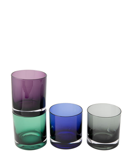 Omada 4 Piece 350ml Tumbler Set - Blue