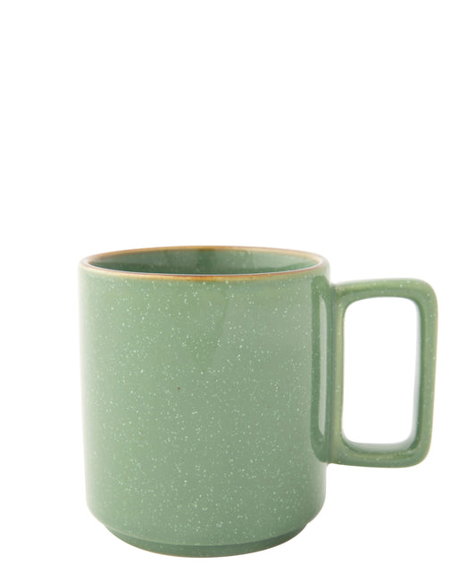 Omada 400ml Flat Stackable Mug - Green