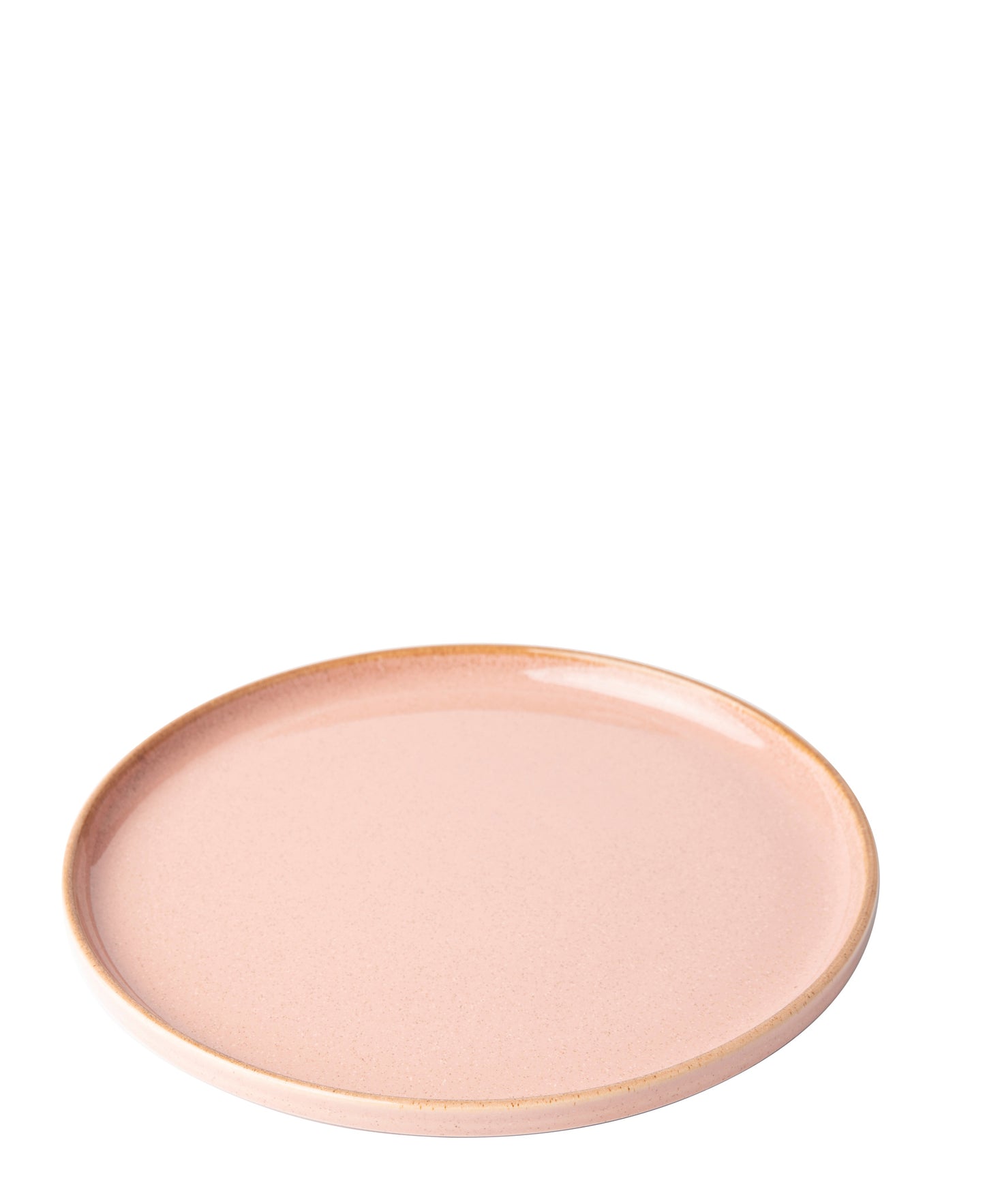 Omada Flat Stackable Dinner Plate - Pink