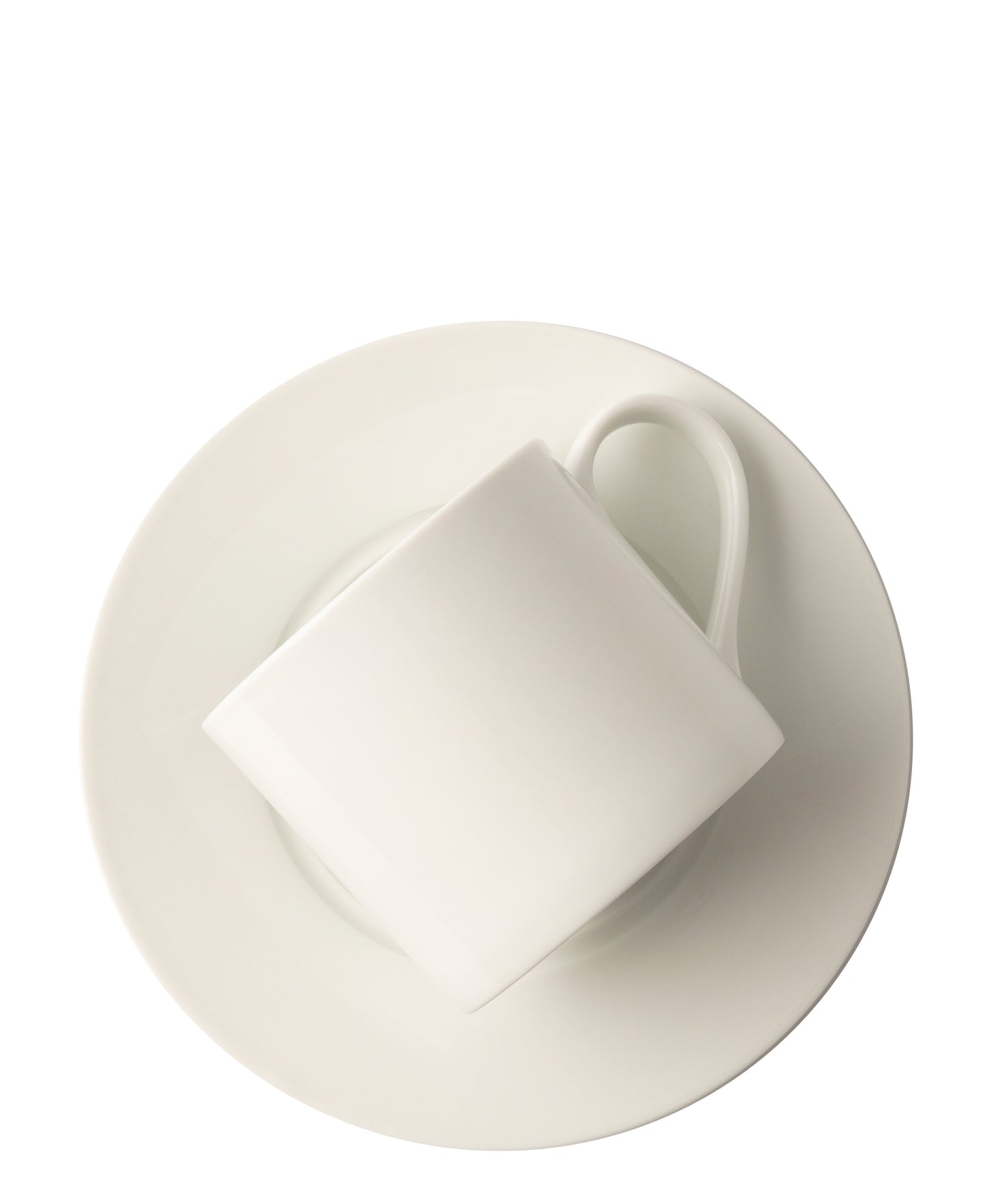 Omada Maxim Cappuccino Cup & Saucer 4 Piece - White