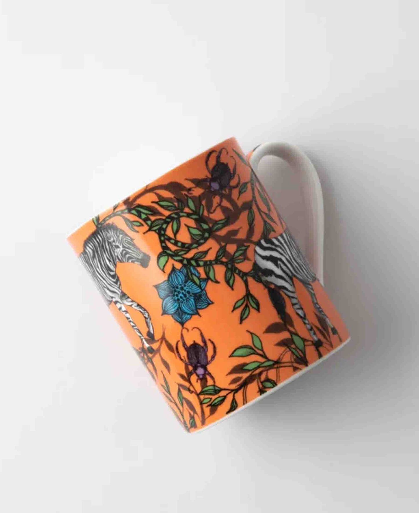 Omada Zebra Coffee Mug - Orange