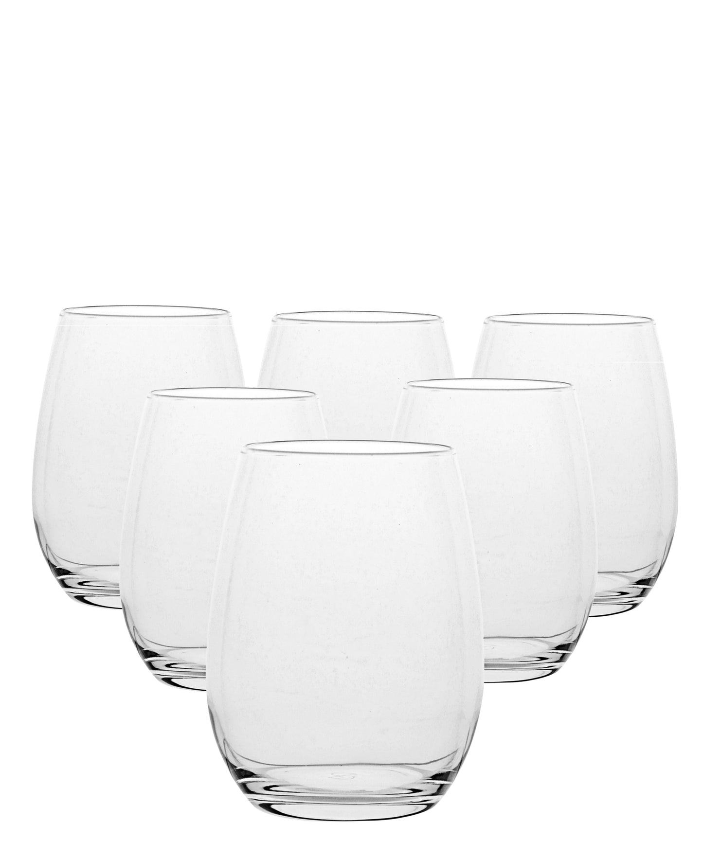 Pasabahce Amber Tumbler Set Of 6 - Clear