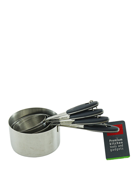 Legend Measuring Cups 4pce -Silver