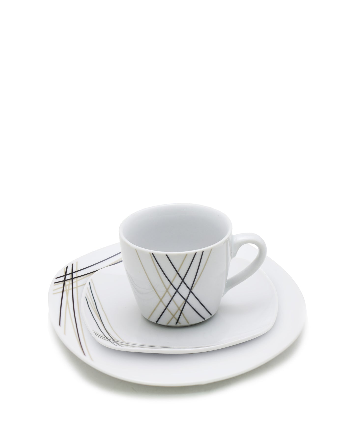 Kitchen Life 18 Piece Tea Set - White