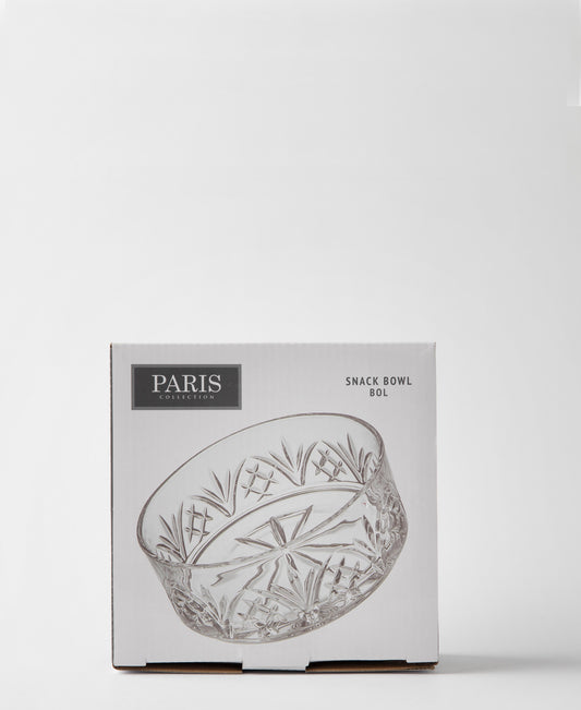 Paris Round Snack Bowl - Transparent