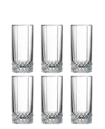 Pasabahce 6 Piece Valse Hiball 290ml Set - Clear