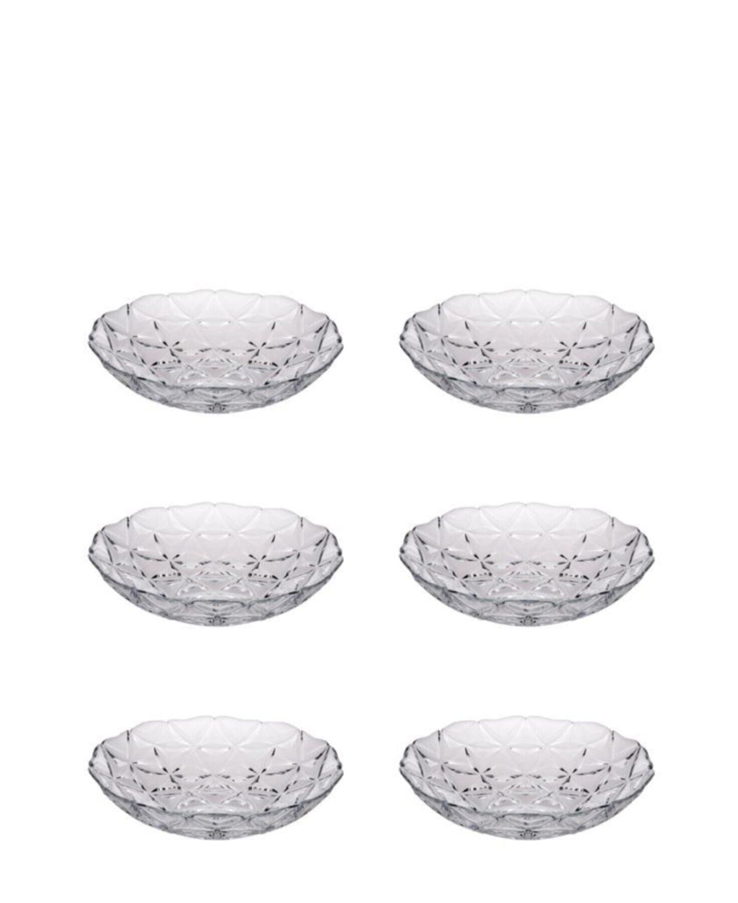 Pasabahce Estrella 6 Piece Dinner Plate - Clear