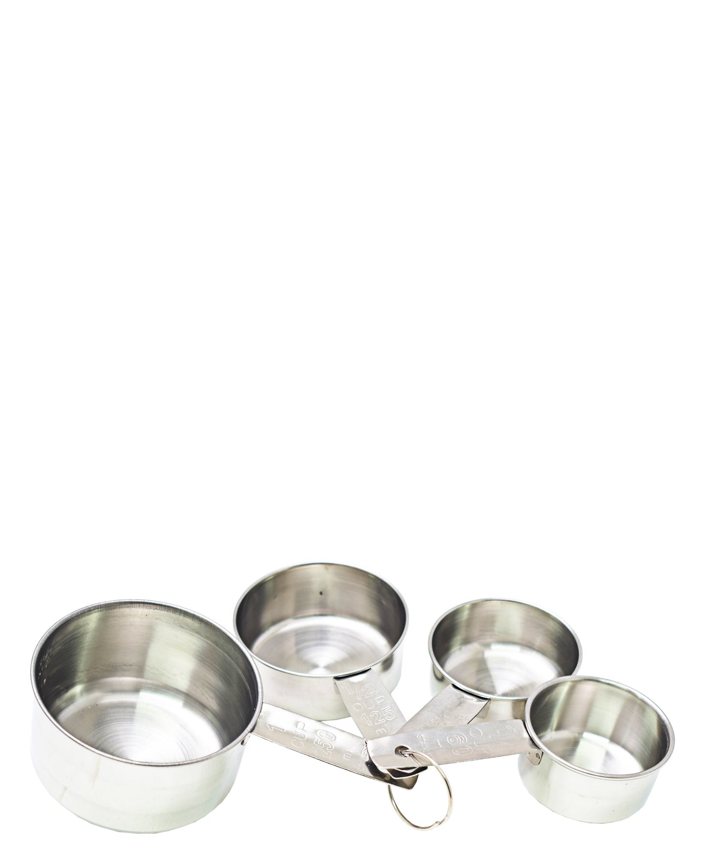 Regent Bakeware Deluxe Measuring Cup 4 Piece - Silver