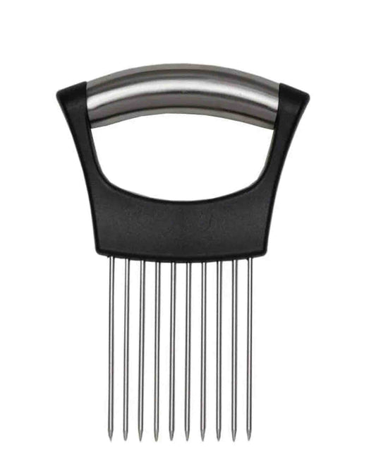 Regent Onion Holder - Black & Silver