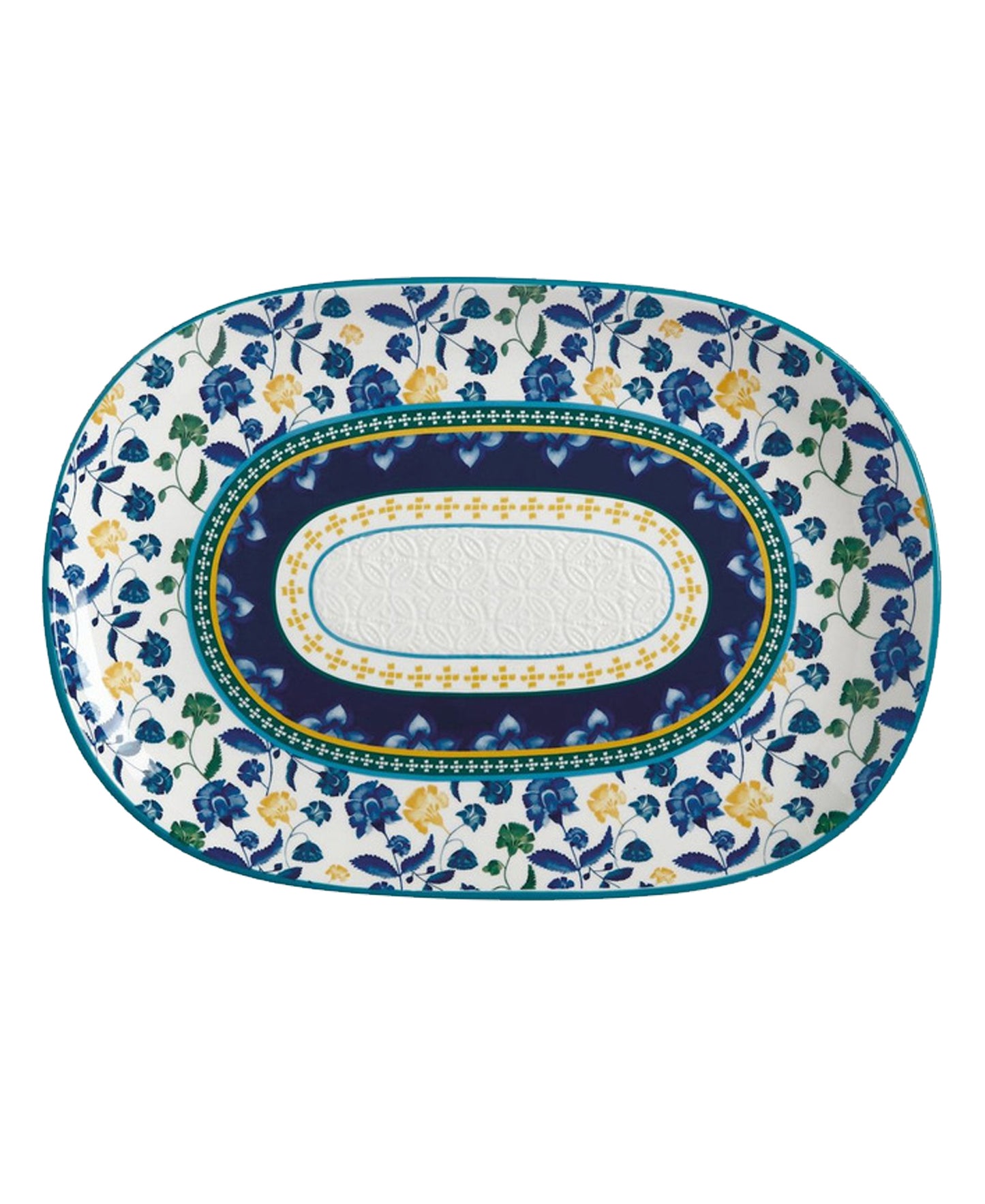 Maxwell & Williams Rhapsody Oblong Platter 40cm - Blue