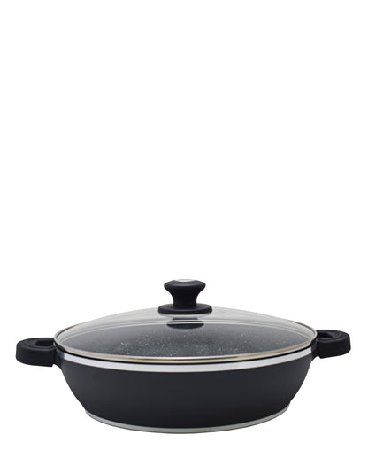 Schumann Low Pot 32cm - Black