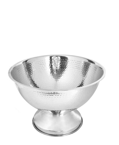 Kitchen Life Champagne Bowl Hammered - Silver