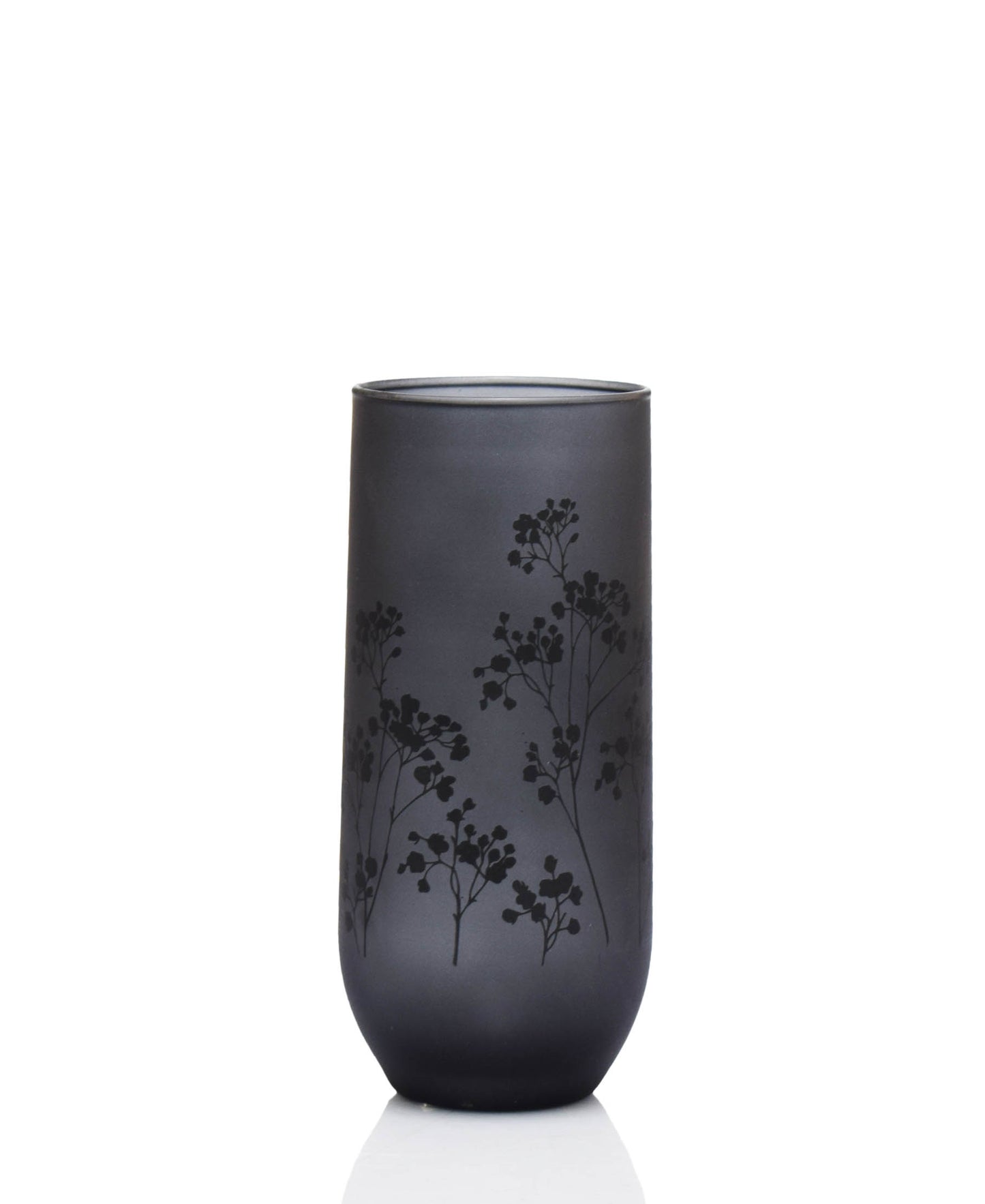 Kitchen Life Floral Print Glass - Grey