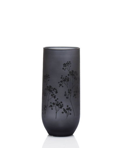 Kitchen Life Floral Print Glass - Grey