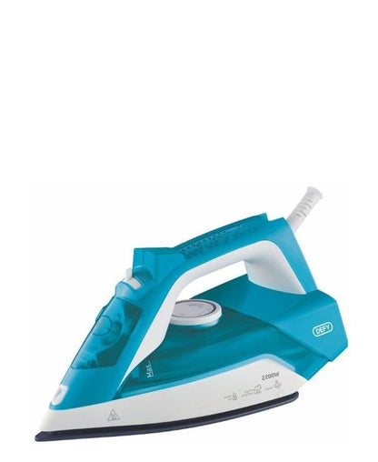 Defy Aria Steam Iron 2200W - White & Blue