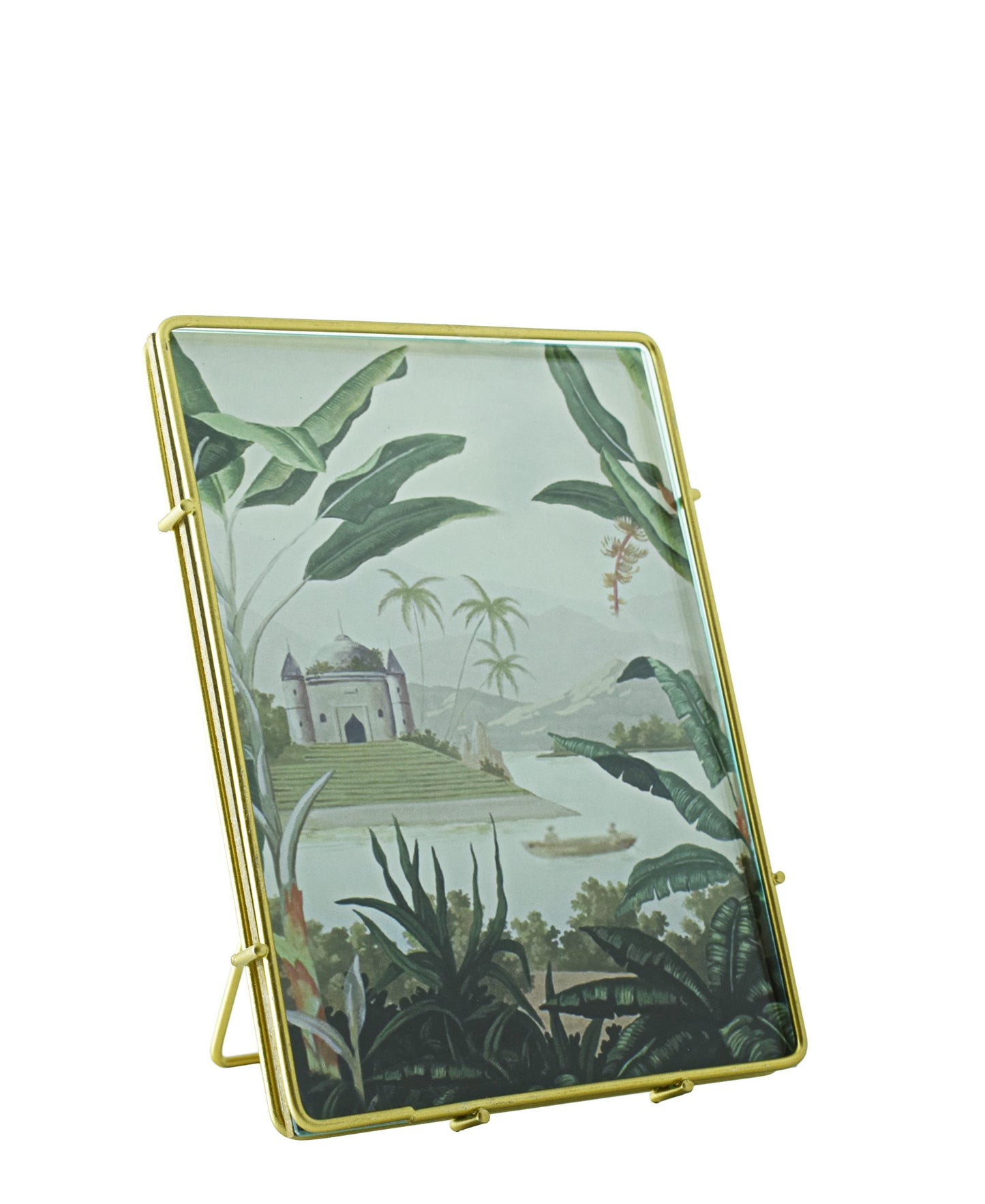 Urban Decor Golden Glass Picture Frame - Gold