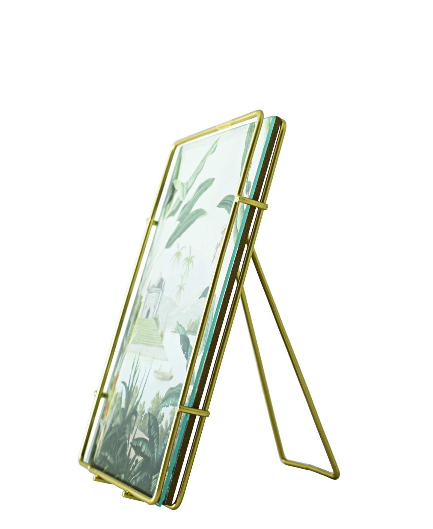 Urban Decor Golden Glass Picture Frame - Gold