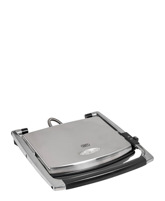 Defy Panini Press 2000w Stainless Steel Sandwich Press - Silver