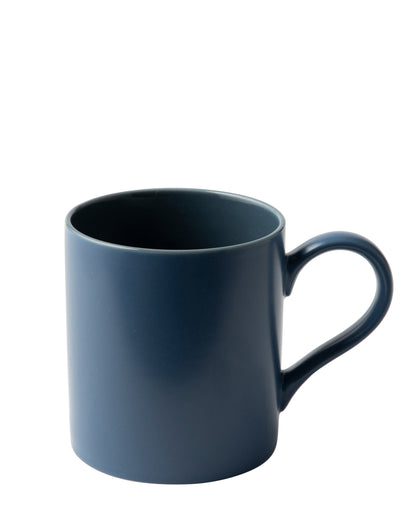 Jenna Clifford Galateo Semi-Matt Porcelain Cobalt 400ml Mug - Blue