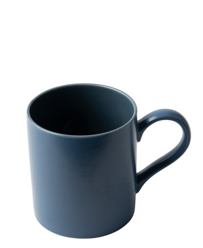 Jenna Clifford Galateo Semi-Matt Porcelain Cobalt 400ml Mug - Blue