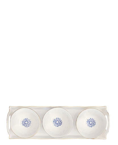 Easy Life Set of 3 Porcelain Bowls 10cm - White
