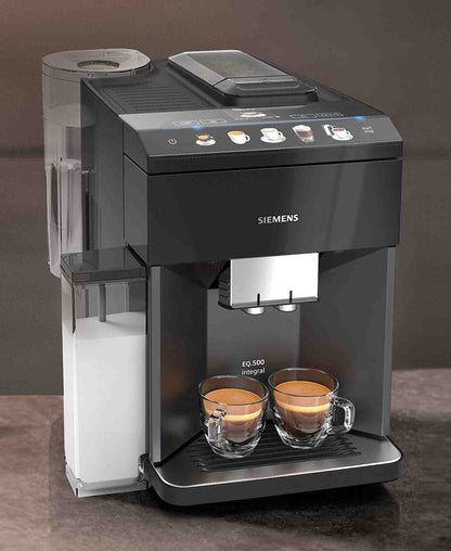 Siemens EQ.500 Fully Automatic Coffee Machine - Silver