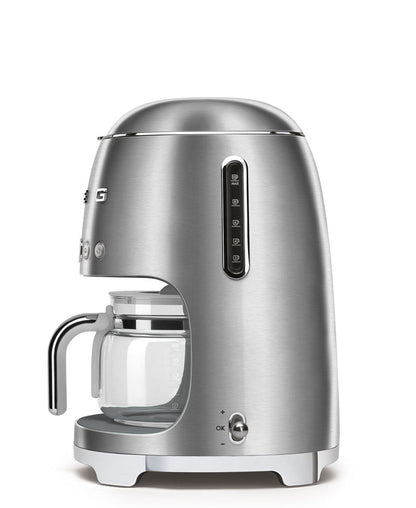 Smeg Drip Coffee Machine - Silver