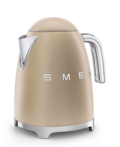 Smeg 1.7L Retro Cordless Kettle - Matte Champagne