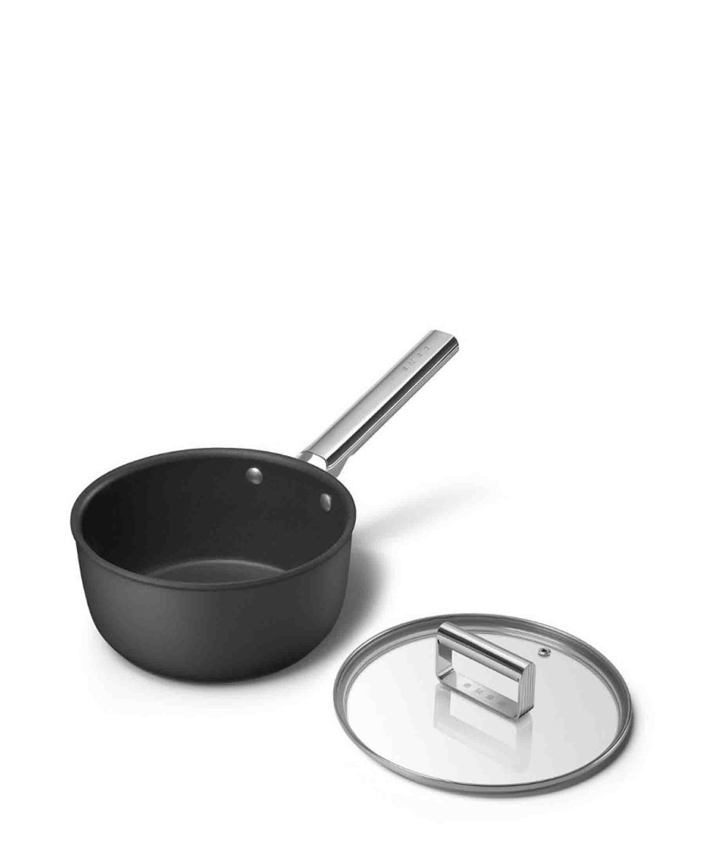 Smeg Sauce Pan 20CM - Black