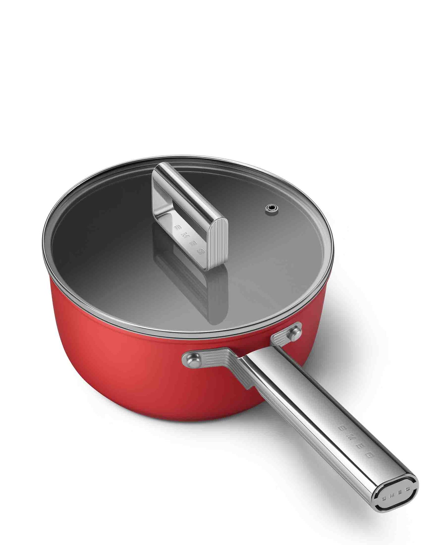 Smeg Sauce Pan 20CM - Red