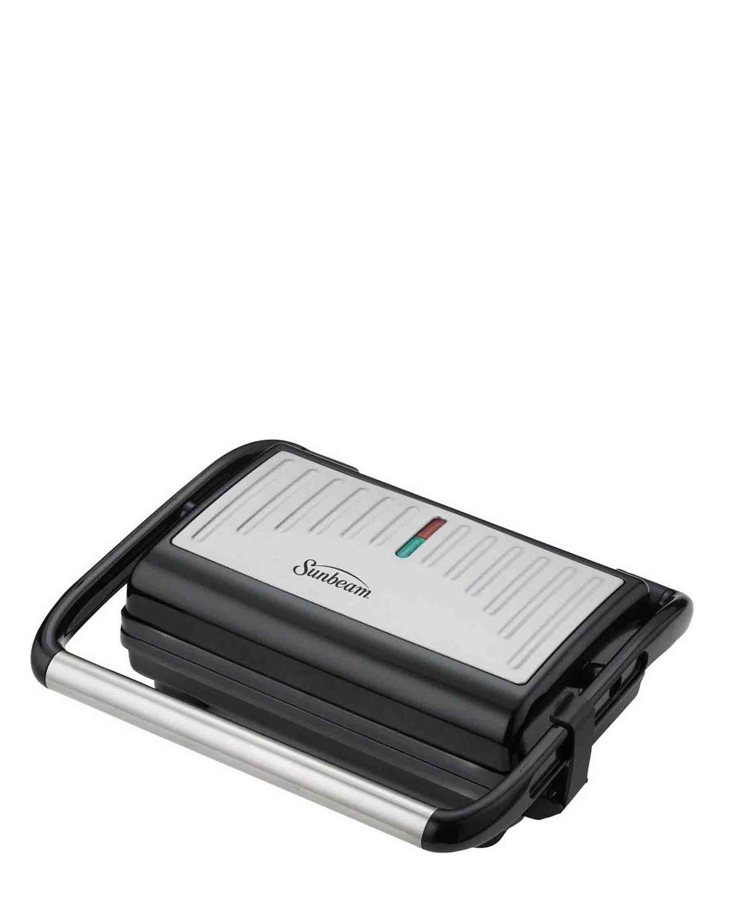 Sunbeam 750W Non Stick Sandwich Press - Black & Silver