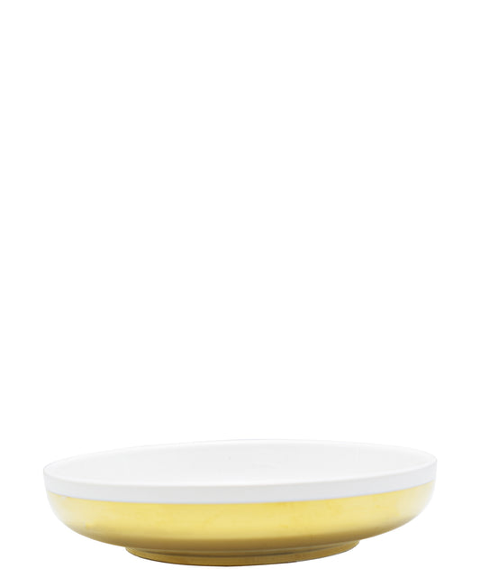 Symphony Adorn Serving Bowl 17cm - White & Gold