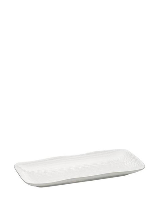 Symphony Rectangular Platter 33 x 16cm - White