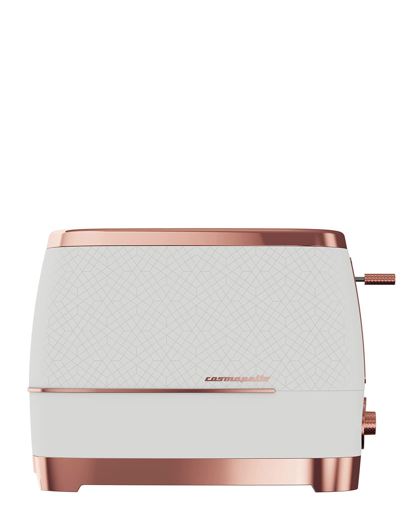 Beko Cosmopolis 2 Slice Toaster - White & Rose Gold