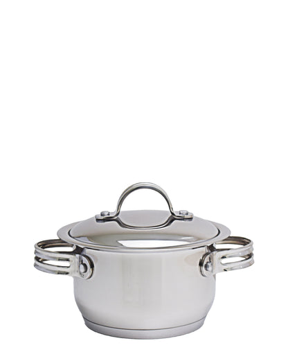 Tez 16cm High Casserole - Silver