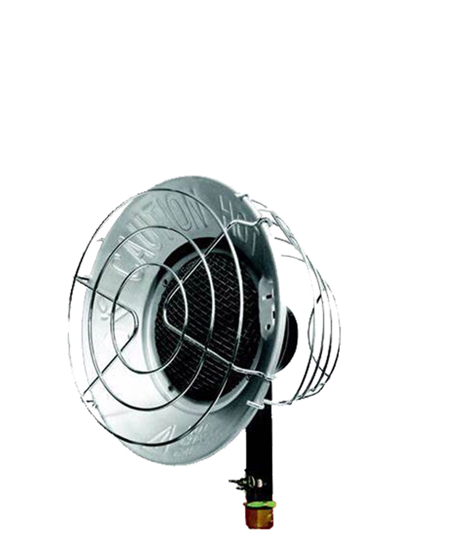 Totai Round Cylinder Top Gas Heater - Silver