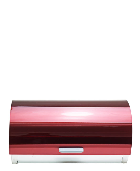 CTH Stainless Steel Bread Bin - Red