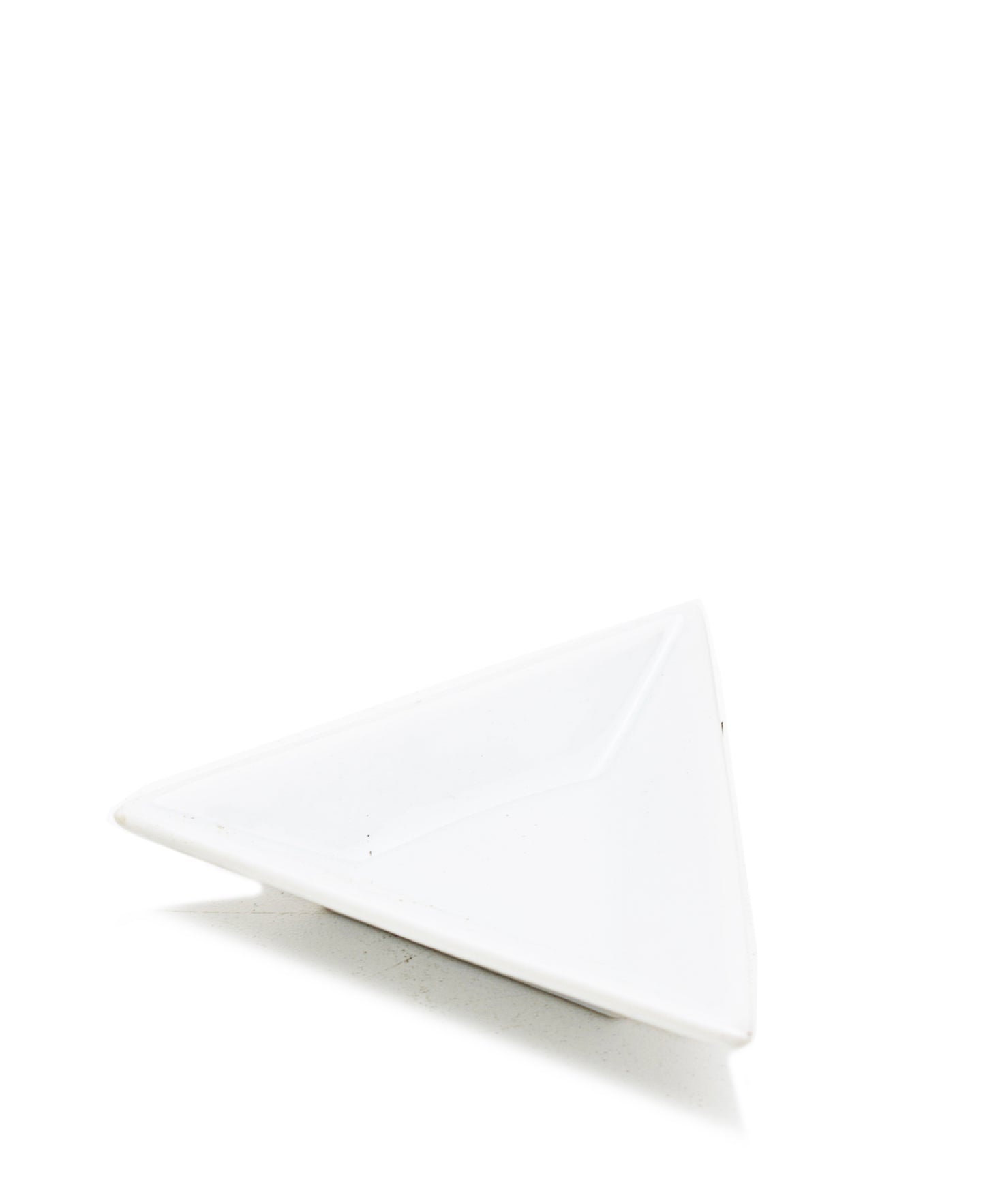 Regent Triangle Sauce Bowl 8cm - White