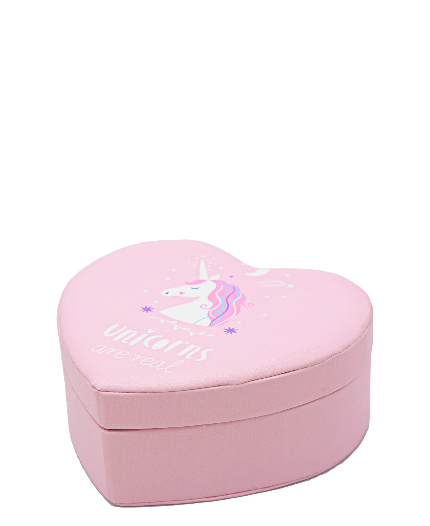 Urban Decor Unicorn Heart Jewellery Box - Pink
