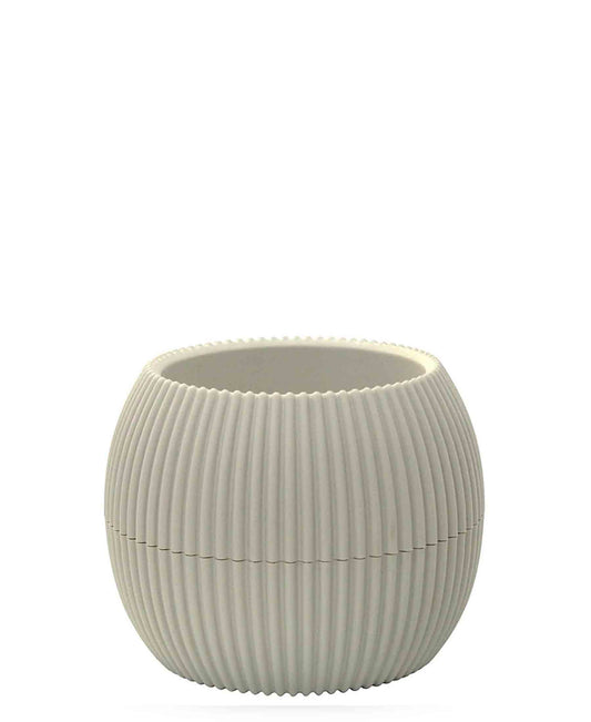 Urban Decor Coral Oval Pot Plant 0.70Lt - White