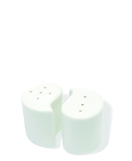 White Basics Yin & Yang Salt & Pepper Set