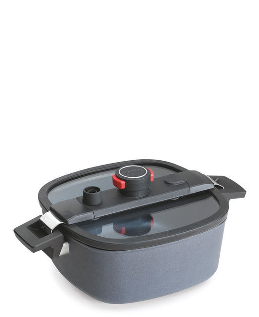 Woll Diamond Active Lite Square Pressure Cooker 5.5L - Black