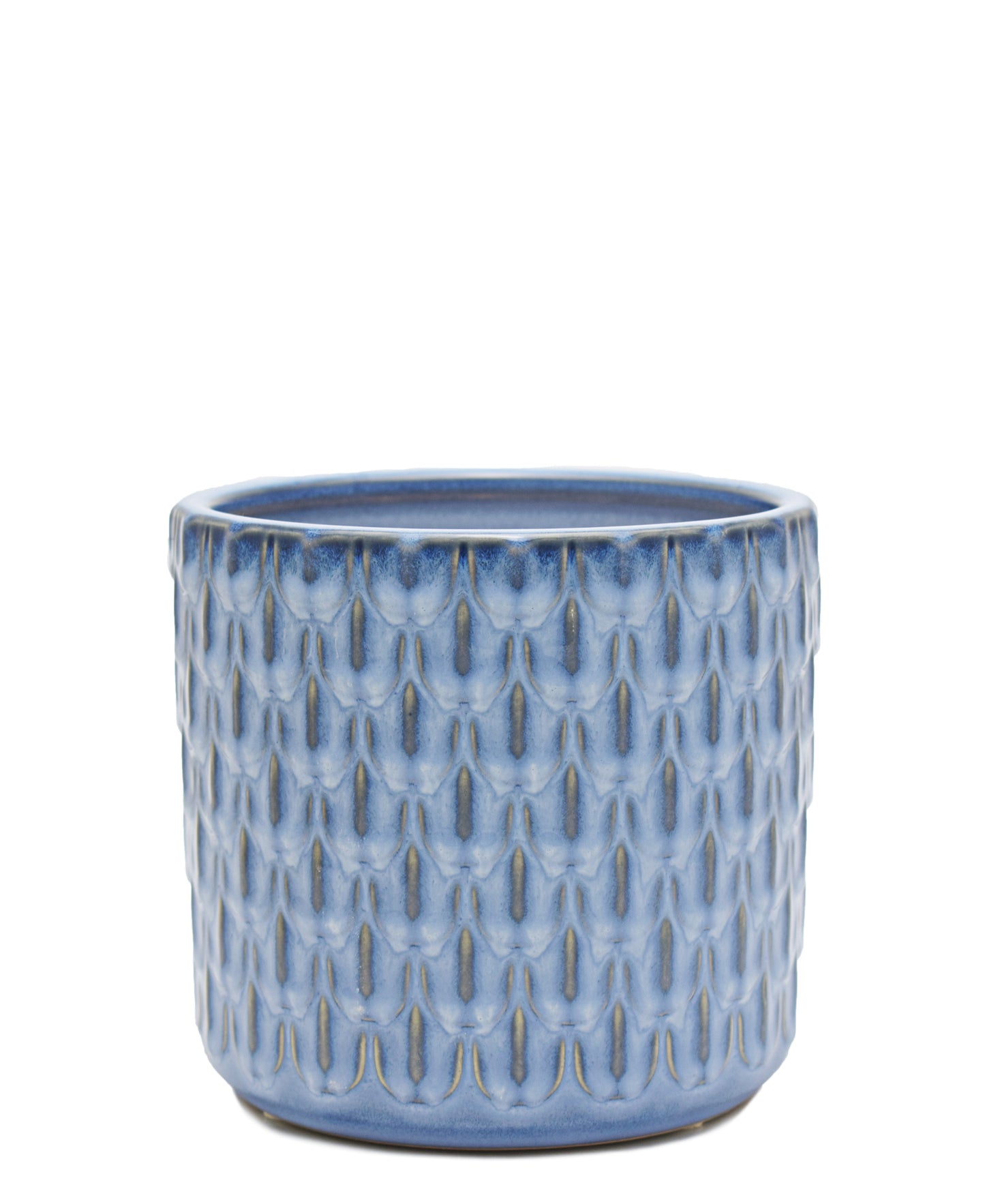 Urban Decor Round Vase - Tangier Blue