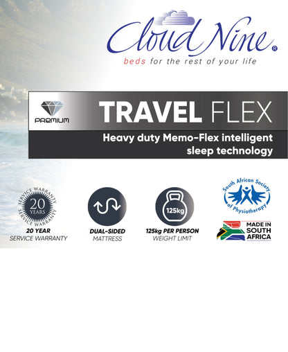Cloud Nine Travel Flex Bed Single