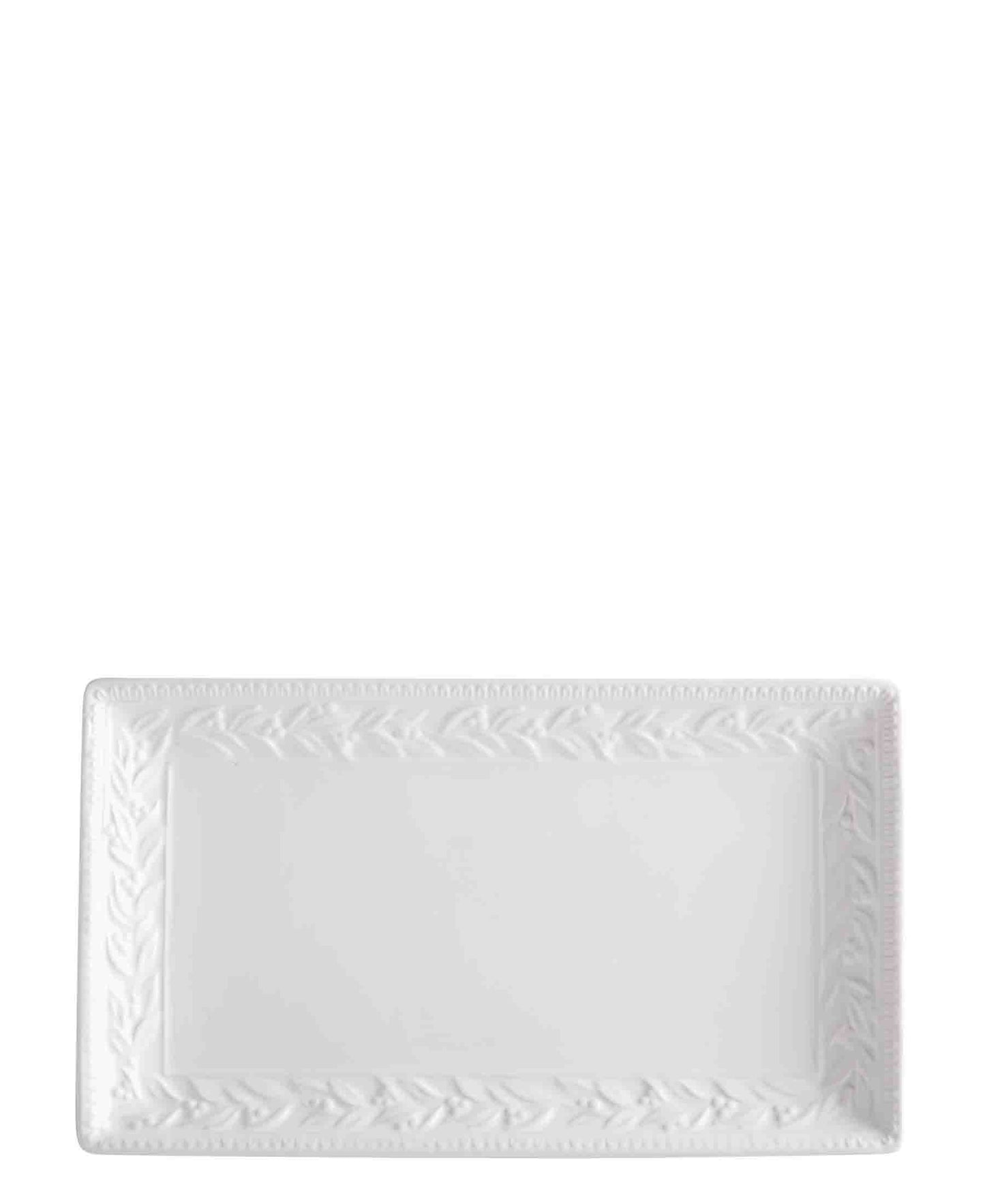 Casa Domani Leccino Rectangular Platter 43cm - White