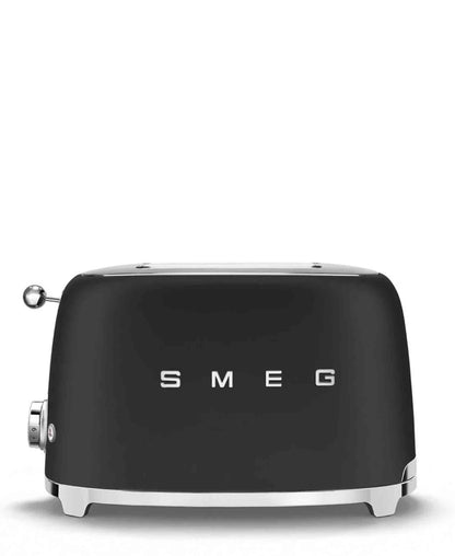 Smeg Retro 2 Slice Toaster - Matte Black