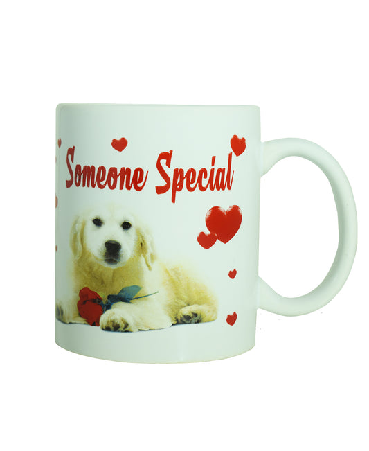 Love Designs Valentines 440ml Mug - White With Imprint