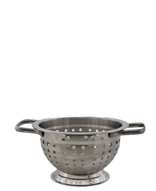 JW Stainless Steel Colander - Silver